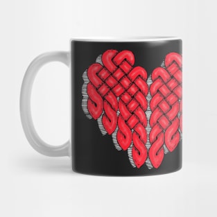 celtic love heart Mug